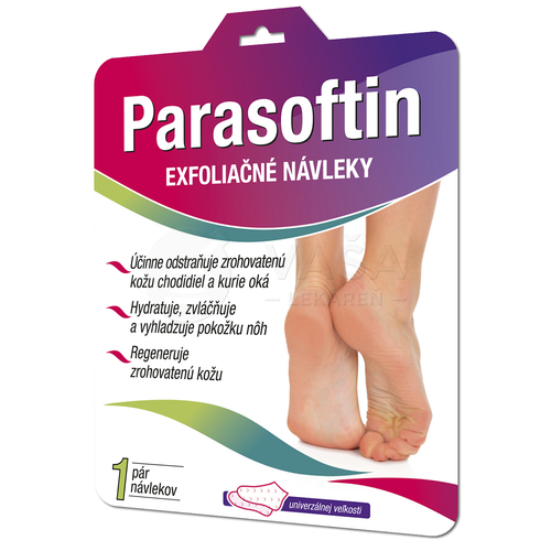 Parasoftin Exfoliačné návleky na chodidlá