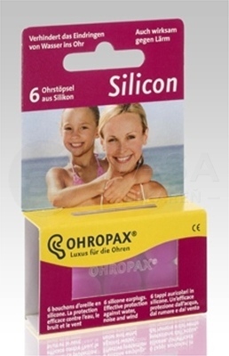 Ohropax Silicon Ušné vložky v krabičke