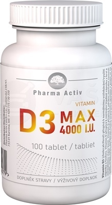Pharma Activ Vitamín D3 Max 4000 IU