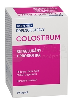 Babysmilk Colostrum + Betaglukány + Probiotiká