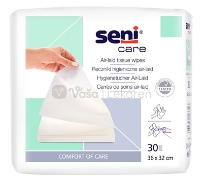 Seni Care Air Laid Hygienické jednorazové obrúsky (36x32 cm)