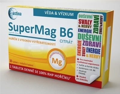 Astina SuperMag B6 citrát