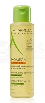 A-DERMA Exomega Control Zvláčňujúci sprchovací olej