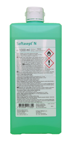 Softasept N Alkoholová dezinfekcia na pokožku