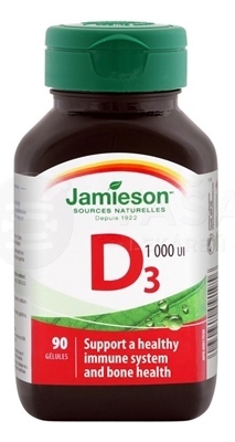 Jamieson Vitamín D3 1000 IU