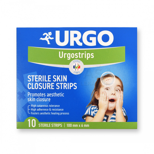 Urgo Urgostrips Sterilné samolepiace chirurgické stehy (100 mm x 6 mm)