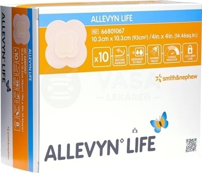 Allevyn Life Krytie na rany  (10,3 x 10,3 cm)