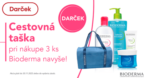 Bioderma - cestovná taška