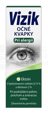 Vizik Očné kvapky Pri alergii