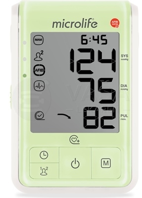 Microlife BP B6 Favourite AFIB sens Digitálny automatický tlakomer na rameno (zelený)