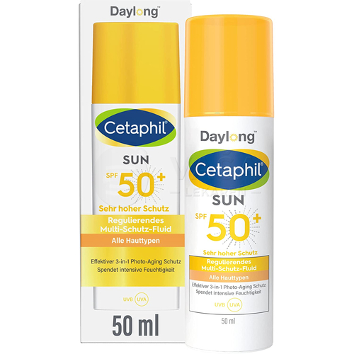 Daylong Cetaphil SUN Multi-Protection Fluid na opaľovanie na tvár SPF50+