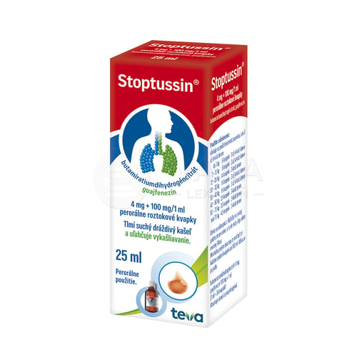 Stoptussin, kvapky