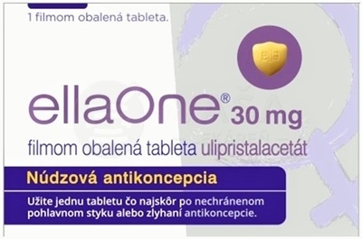 EllaOne 30 mg Núdzová antikoncepcia