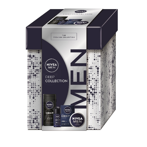 Nivea Men Box Lotion Deep Pánska darčeková kazeta