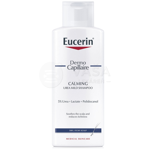 Eucerin DermoCapillaire 5% Urea Šampón na suchú pokožku