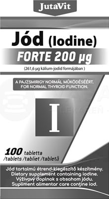 JutaVit Jód Forte 200 mcg