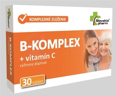 Slovakiapharm B-komplex + vitamín C