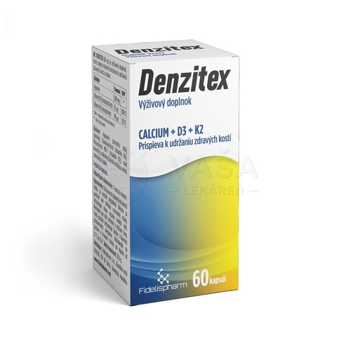 Fidelispharm Denzitex (Vápnik + D3 + K2)