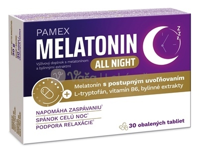 Pamex Melatonín All Night