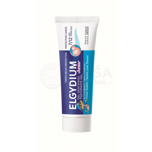 Elgydium Junior Gélová zubná pasta s fluorinolom pre deti (7-12 rokov)