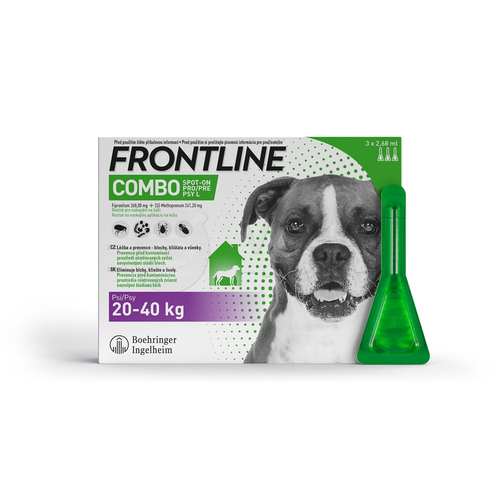 FRONTLINE Combo Spot-On pre psy L (20-40 kg)