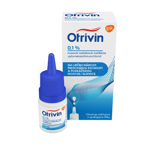 Otrivin 0,1 % Nádcha a upchatý nos