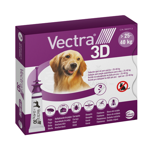 VECTRA 3D spot-on psy L (25–40 kg)