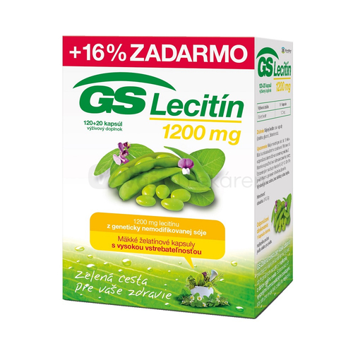 gs Lecitin 1200 120+20cps 754045 xxx