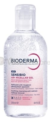 Bioderma Sensibio AR+ Micelárny gél na reaktívnu pleť so začervenaním