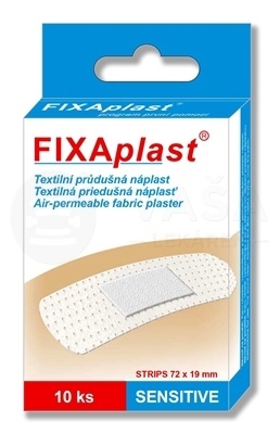 Fixaplast Sensitive Textilná priedušná náplasť (72 x 19 mm)