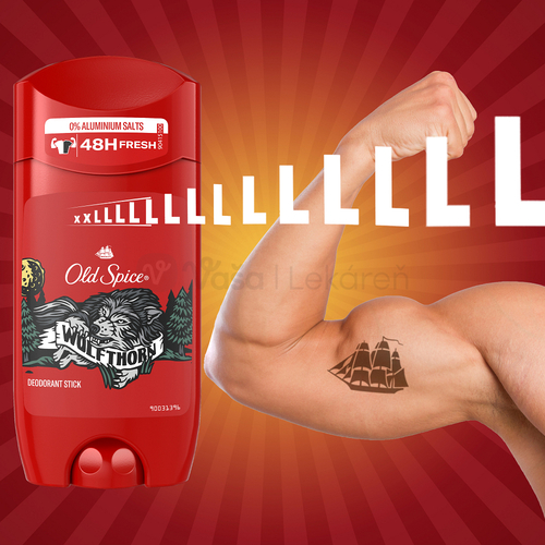 Old Spice Wolfthorn Tuhý deodorant pre mužov