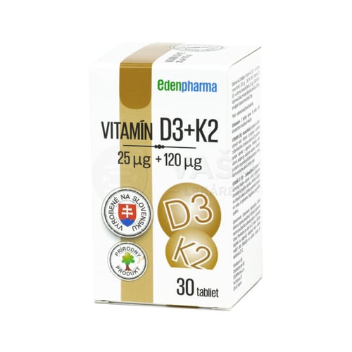 EDENPharma VItamín D3 + vitamín K2