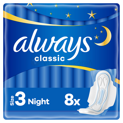 Always Classic Night Hygienické vložky