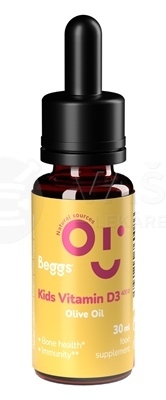 Beggs Kids Vitamin D3 400 IU Olive OIl
