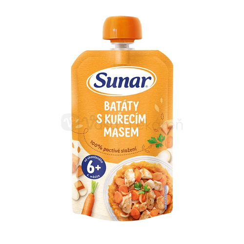 Sunar Príkrm Batáty s kuracím mäsom (od ukonč. 6. mesiaca)
