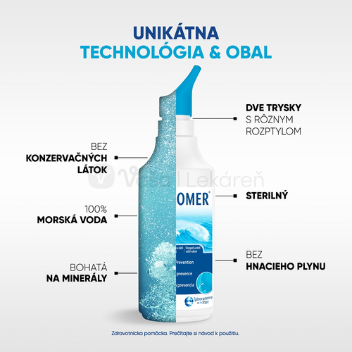 Physiomer Gentle Jet Izotonický nosový sprej s obsahom morskej vody