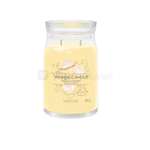 Yankee Candle Signature Vanilla Cupcake Veľká sviečka