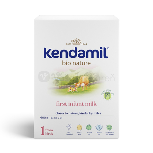 Kendamil BIO Nature 1 Počiatočná mliečna dojčenská výživa (od narodenia)