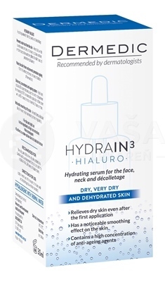 Dermedic Hydrain3 Hialuro Hydr.serum 30ml xxx