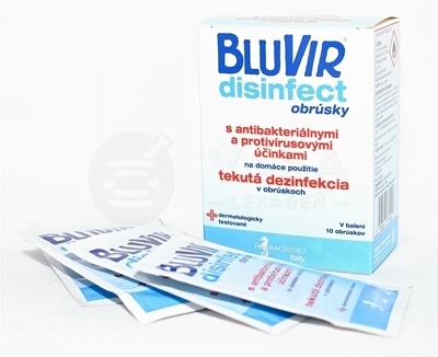 Bluvir Disinfect Obrúsky