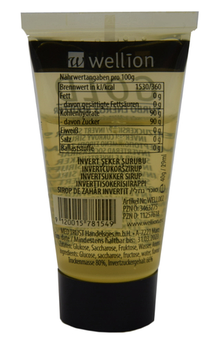 Wellion Gold Tekutý cukor s horčíkom s vanilkovou príchuťou