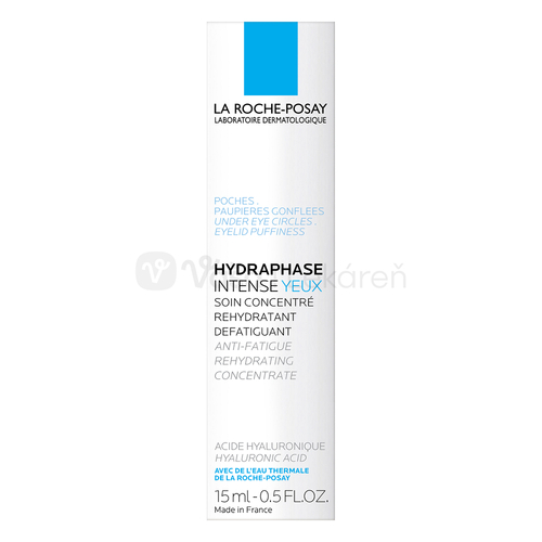 La Roche-Posay Hydraphase Intenzívny hydratačný očný krém na redukciu opuchov očí