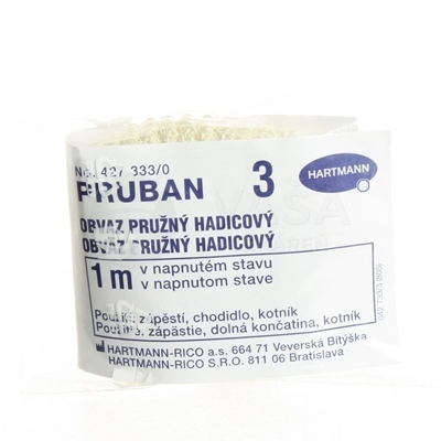 Pruban Sieťový hadicový obväz, veľ.3, zápästie, chodidlo, členok (2 cm x 1 m)