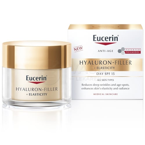 Eucerin Hyaluron-Filler + Elasticity Denný anti-age krém SPF15