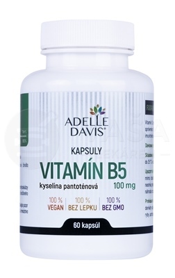 Adelle Davis Vitamín B5 (kys. pantoténová) 100 mg