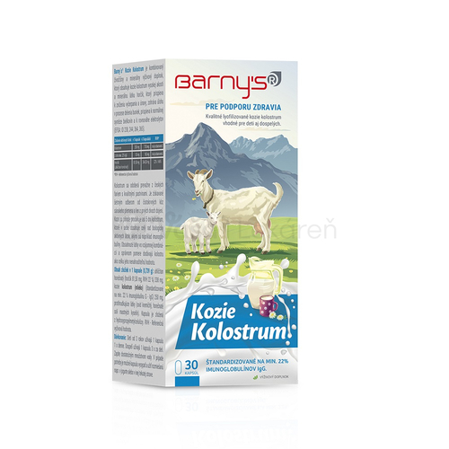 Barny s Kolostrum Kozie 30cps xxx