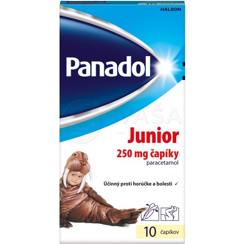 Panadol Junior 250 mg čapíky od 15kg+