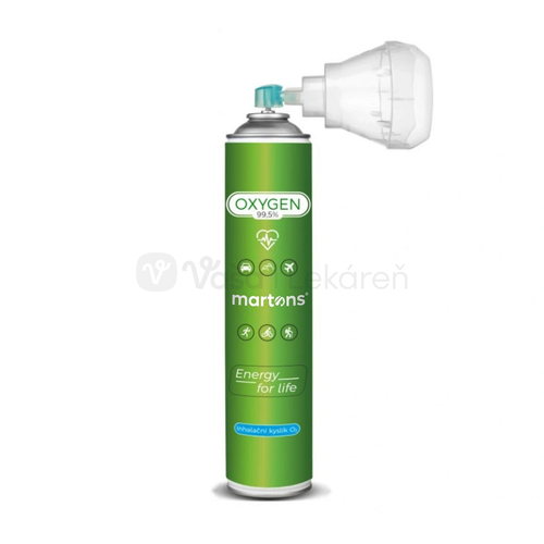 Martons Oxygen Inhalačný kyslík O2 99,5% s maskou