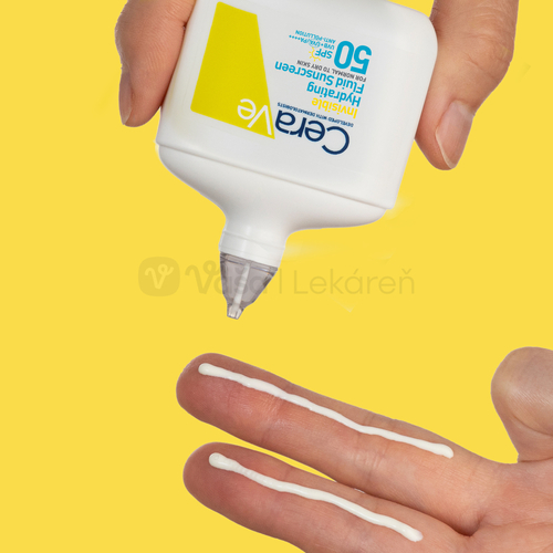 CeraVe Hydratačný opaľovací fluid na normálnu až suchú pleť SPF50+