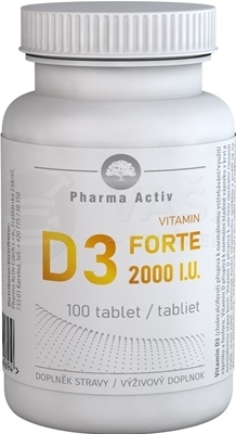 Pharma Activ Vitamín D3 Forte 2000 IU